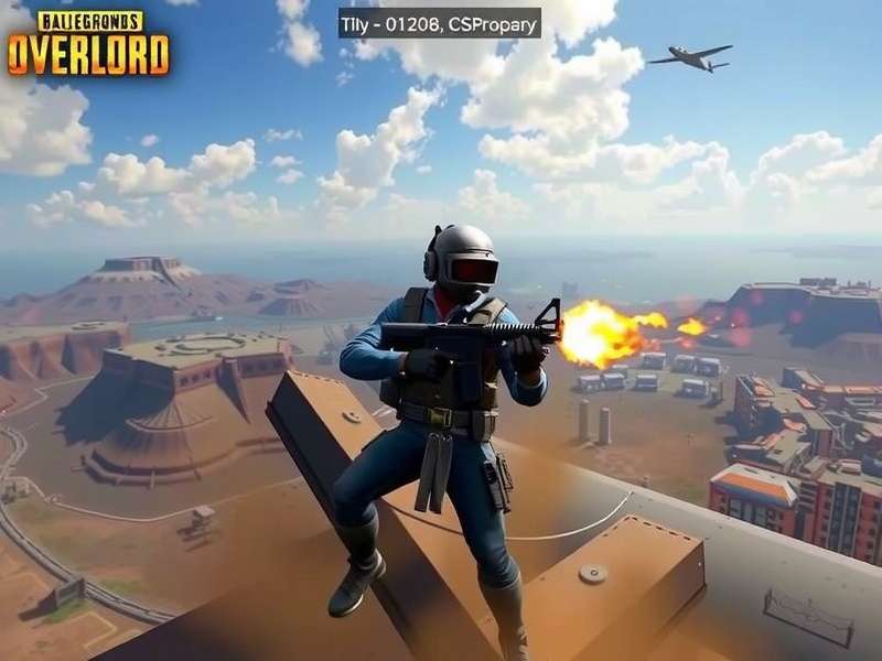 PUBG Avenger Overlord in Action PUBG Avenger Overlord Gameplay Screenshot